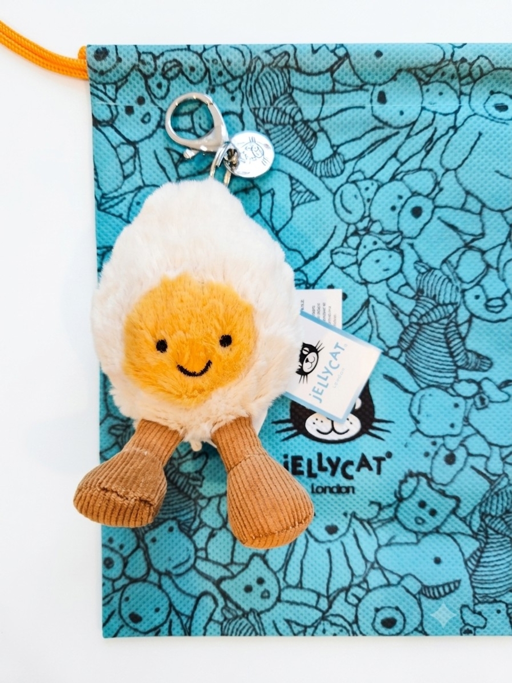 Jellycat Boiled Egg Bag Charm
